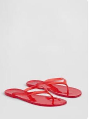 Gap Logo Jelly Flip Flops | Size 8 | NWT